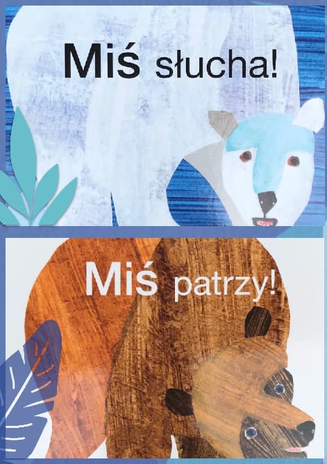 Miś patrzy Kofifi