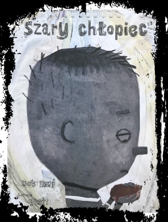 Szary chłopiec Kofifi